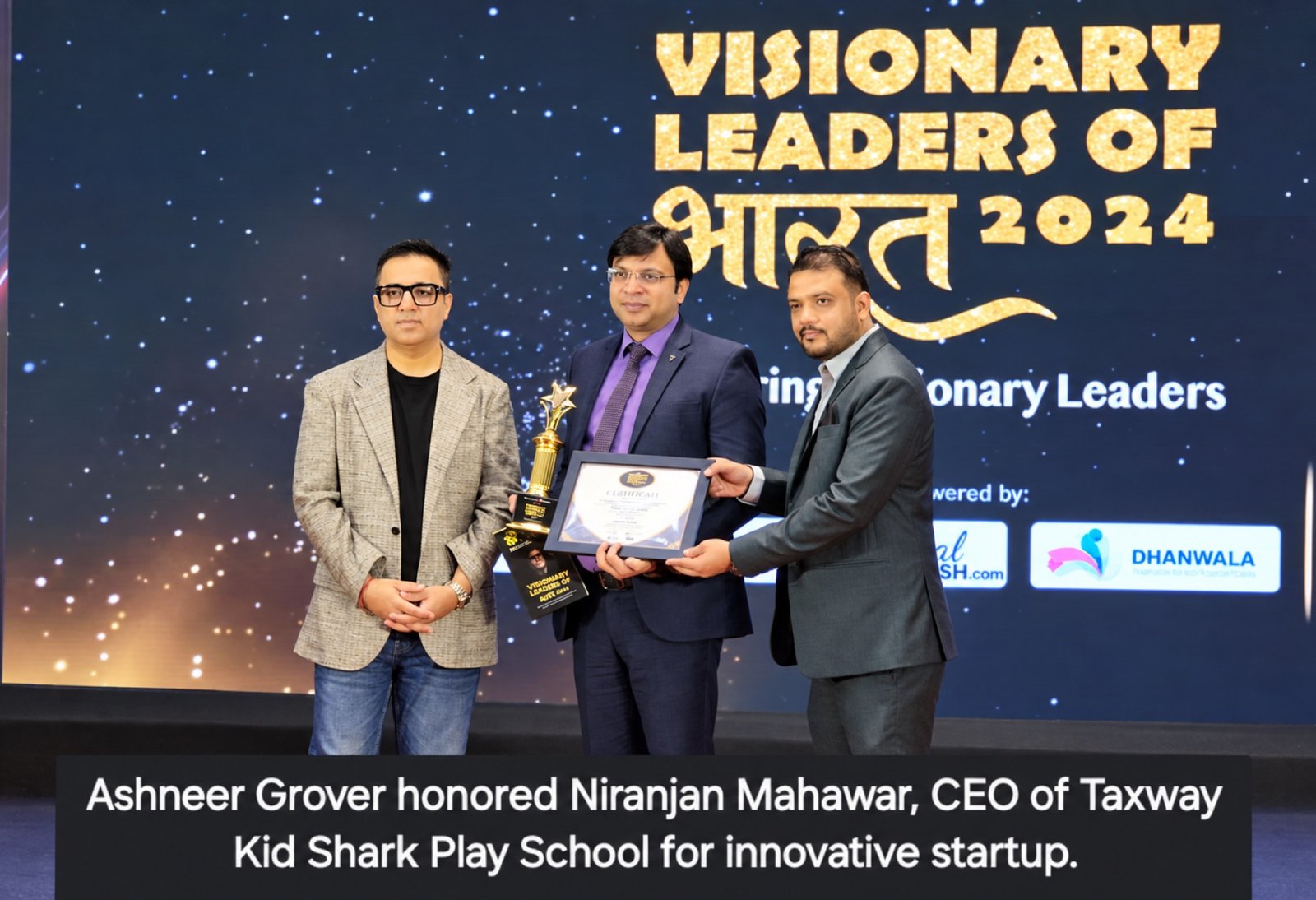 Visionary Leaders of Bharat recognition